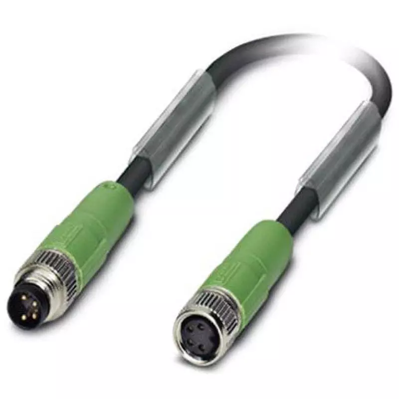 Phoenix Contact Cables & Connector 4 Pole M84 pin-M84 pin Connector, 1455735