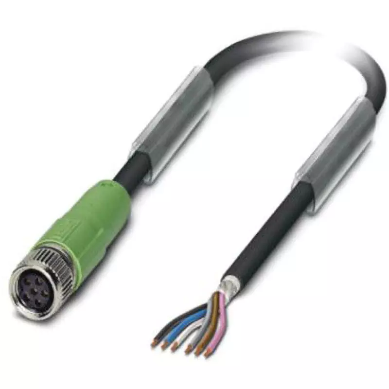Phoenix Contact Cables & Connector 6 Pole M86 pin Connector, 1522406