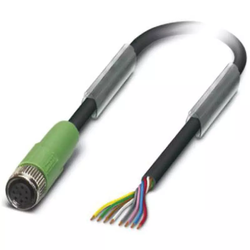 Phoenix Contact Cables & Connector 8 Pole M88 pin Connector, 1404190