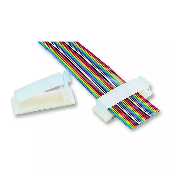 MULTICOMP PRO Cable Clamps / Cable Clips CLAMP, RIBBON CABLE, 50WAY, FC-50 (Pack of 5)