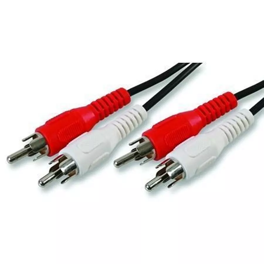 MULTICOMP PRO Audio / Video Cable Assemblies Connector Type A:RCA/Phono Plugs (2), 24-16454