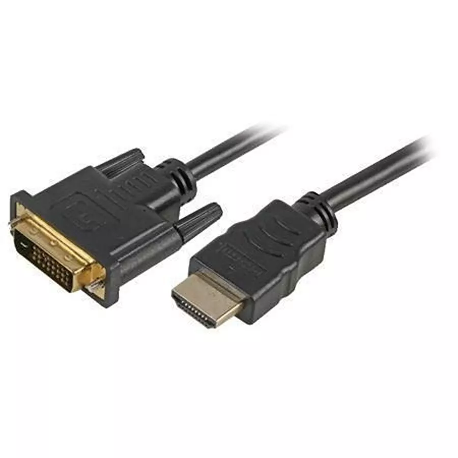 MULTICOMP PRO Audio / Video Cable Assemblies CABLE, HDMI A/DVI-D DUAL LINK PLUG, 3FT, PSG90342