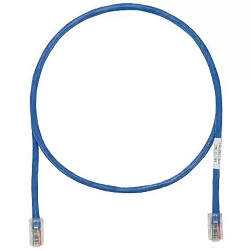PANDUIT Ethernet Cables PATCH CORD, RJ45 PLUG-PLUG, CAT6A, 7FT, NK6APC7BU