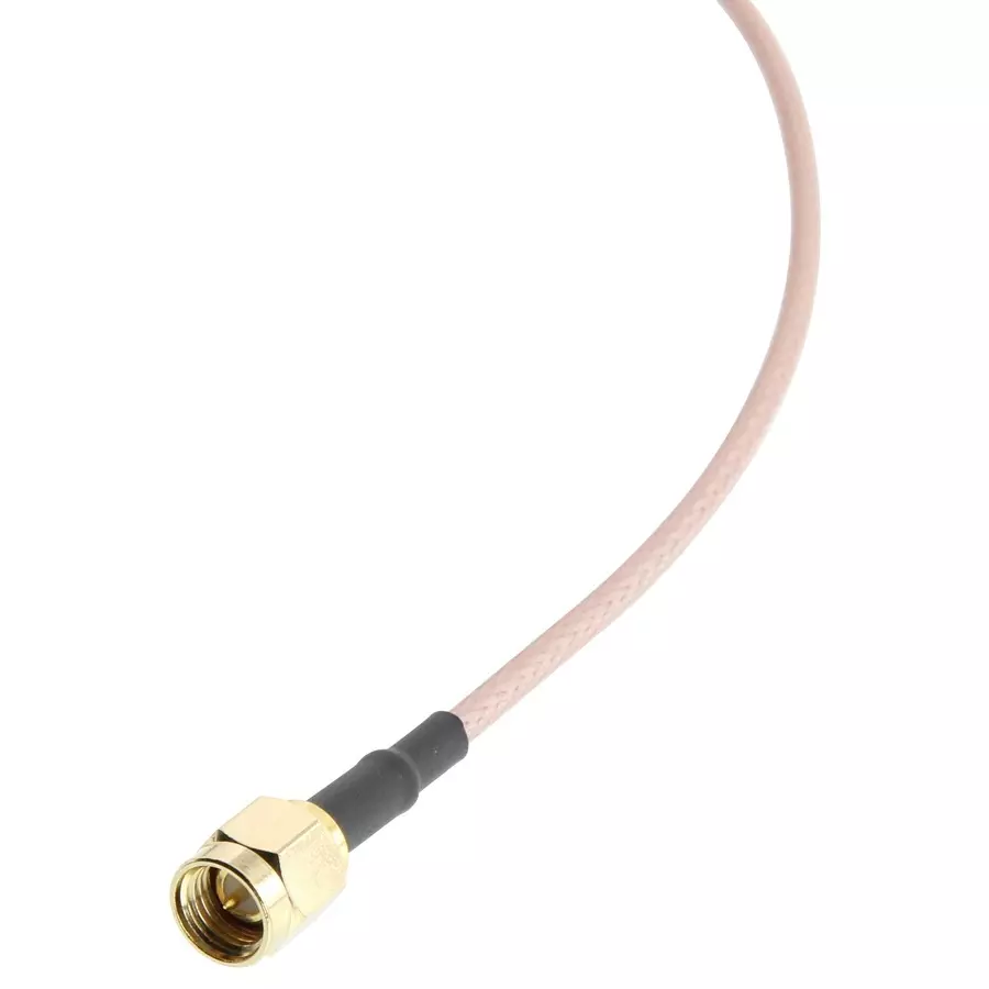 AMPHENOL RF RF Coaxial Cable Assemblies COAX CABLE, SMA PLUG-FREE END, 12", 135100-01-12.00