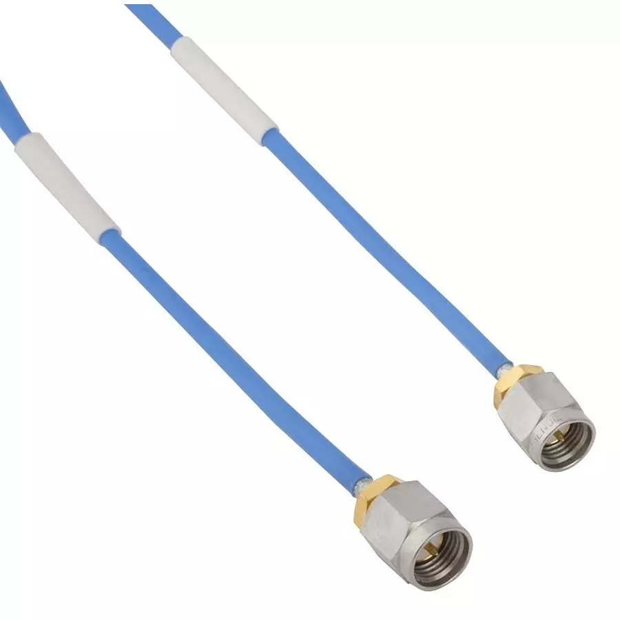 AMPHENOL RF RF Coaxial Cable Assemblies RF CABLE ASSEMBLY, SMA STR PLUG, 36", 095-902-451-036