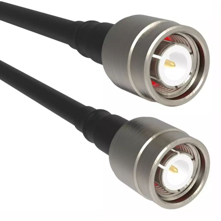 AMPHENOL RF RF Coaxial Cable Assemblies RF CABLE, TNC PLUG-PLUG, RG 58, 24", 095-850-274-024