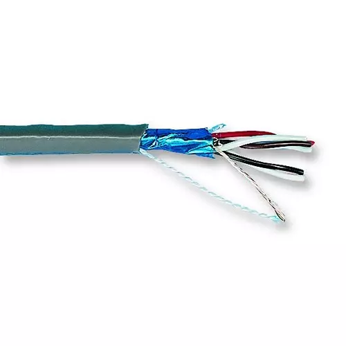 ALPHA WIRE Multipair Cable CABLE, 18AWG, 2 PAIR, SLATE, 30.5M, 2242C SL005 (Pack of 30)