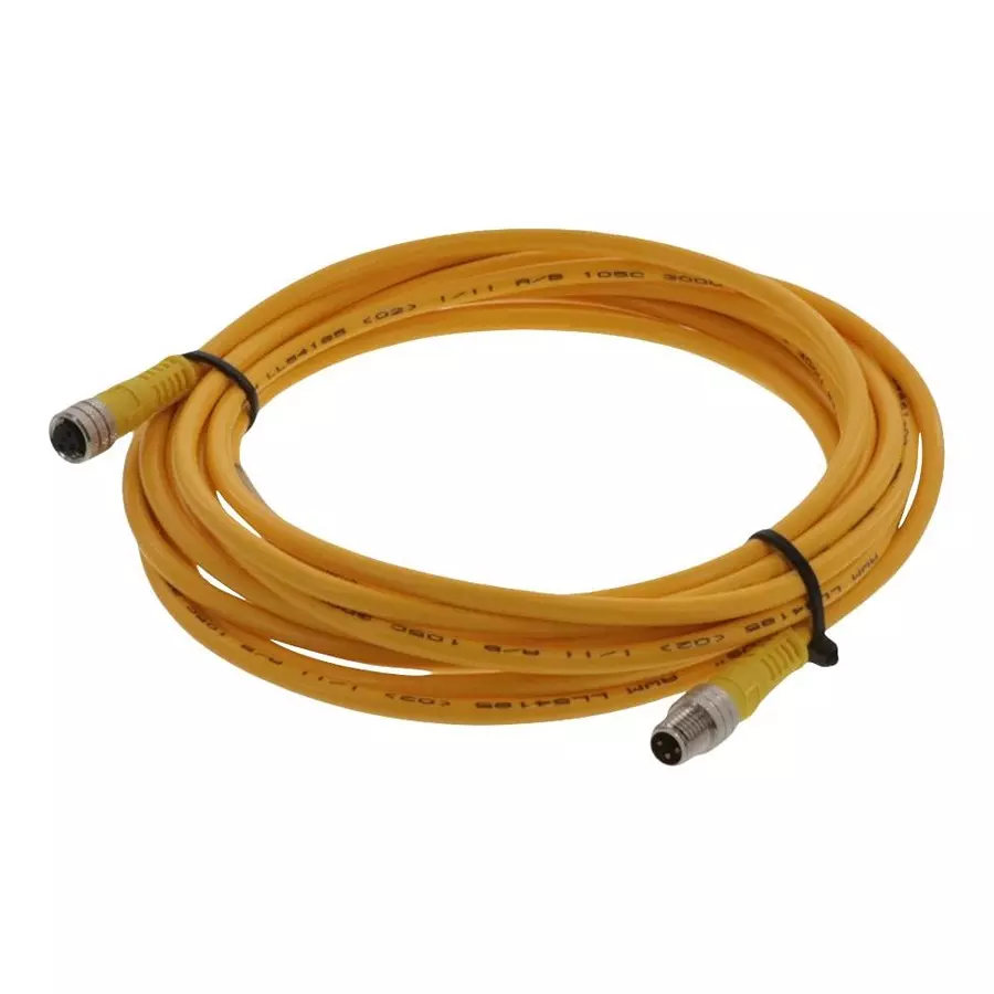 MOLEX Sensor Cable Assemblies SENSOR CORD, 3P M8 PLUG-RCPT, 16.4 120087-1000