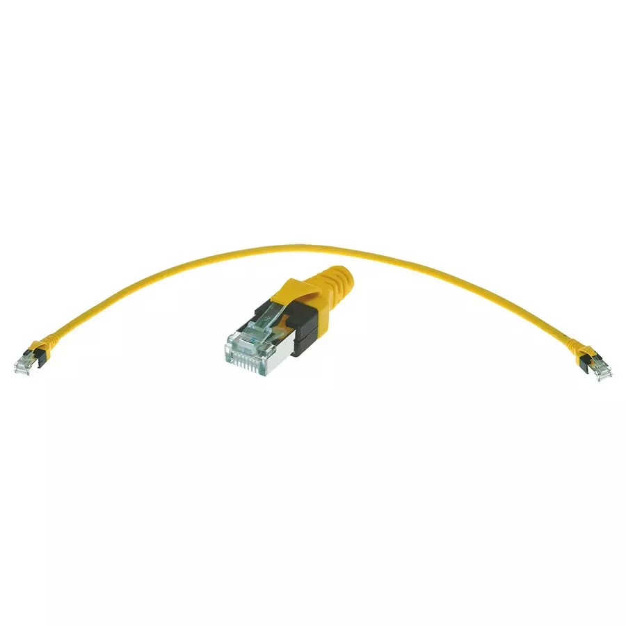 Harting Ethernet Cables PATCH CABLE, RJ45 PLUG, CAT6A, 3M, YEL, 09474747113