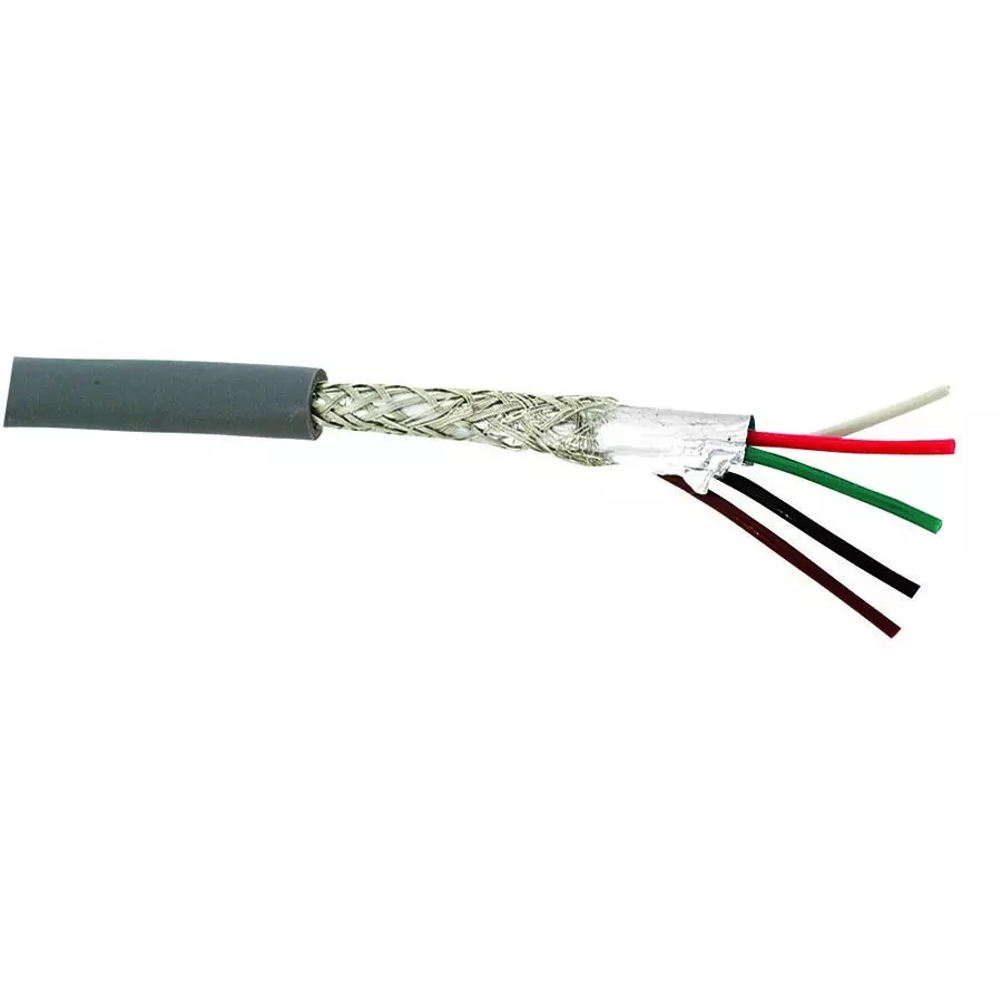 BELDEN SHIELDED MULTICONDUCTOR CABLE, 9 CONDUCTOR, 22AWG, 100FT, 300V, 9945 060100