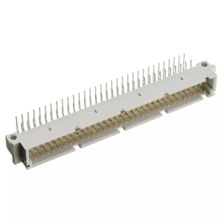 AMPHENOL COMMUNICATIONS SOLUTIONS PLUG, DIN41612, CLASS1, R/A, C, 64WAY, 86094647113765E1LF