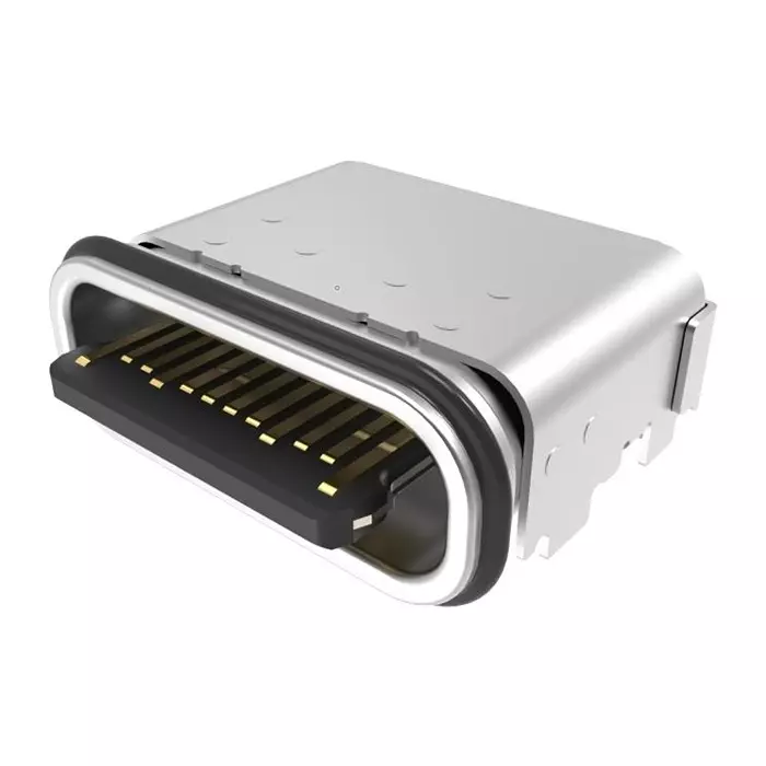 AMPHENOL COMMUNICATIONS SOLUTIONS USB CONN, 3.2 TYPE C, RCPT, 24POS, SMT, 124018612112A (Pack of 800)