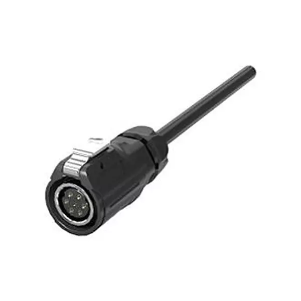 AMPHENOL COMMUNICATIONS SOLUTIONS CABLE ASSY, 7P CIR RCPT-FREE END, 3.3FT, MRDBN07CAPA00