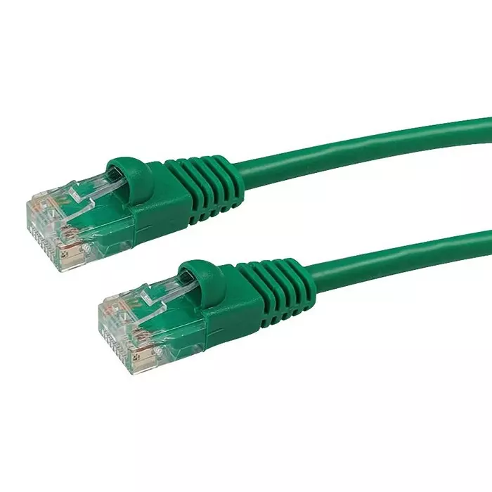 VIDEK PATCH LEAD, CAT5E, GREEN, 0.3M, 2965-0.3G