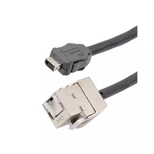 L-COM ENET CORD, IX A PLUG-RJ45 JACK, 9.8 , TRGIX605EC-BLK-3M
