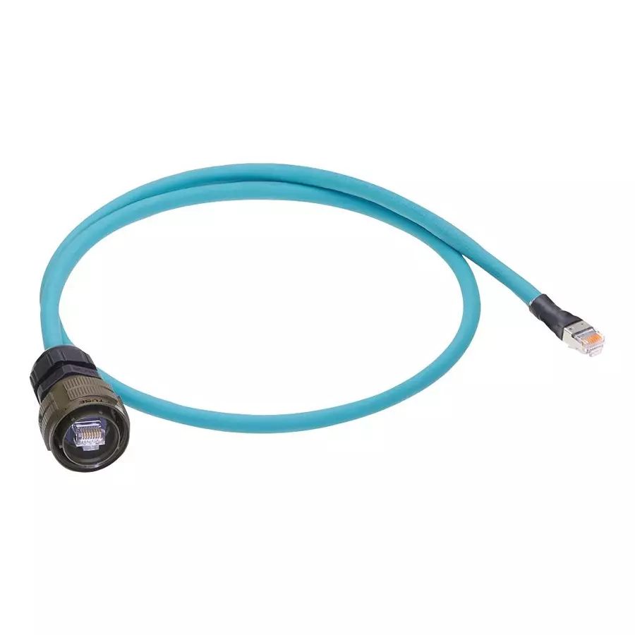 CINCH CONNECTIVITY SOLUTIONS Ethernet Cable, Rj45 Plug, Cat5E, 500Mm, C-RJFTV5E1706PN05