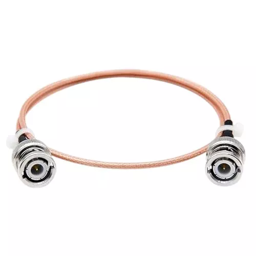 NBR RF Coaxial Pigtail Cable RG316 HD-SDI BNC Male to BNC Male 50 Ohm Antenna Jumper Extension Wire 3 ft (914.4 mm)