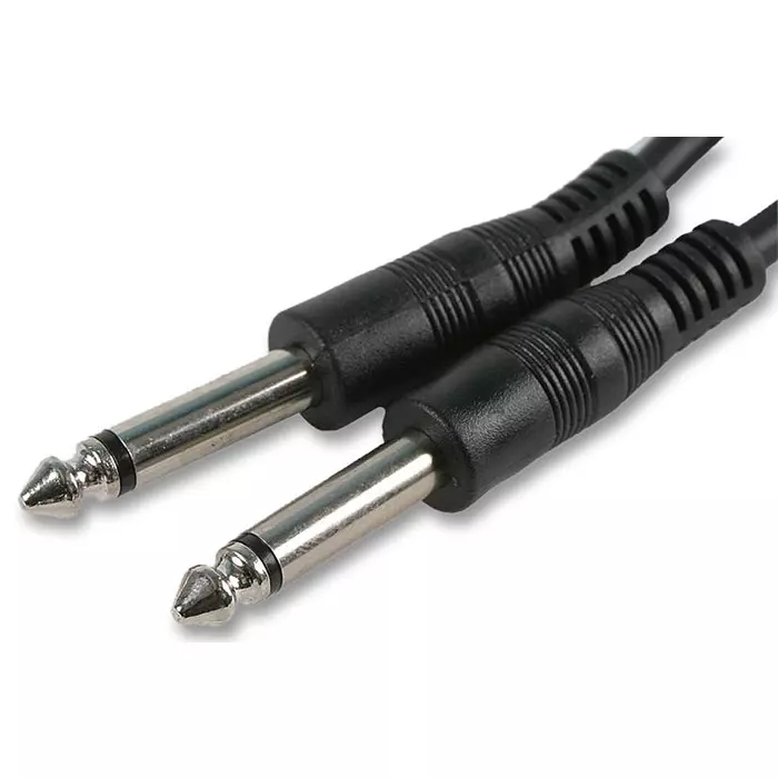 MULTICOMP PRO Audio / Video Cable Assemblies LEAD, 6.35MM M JACK PLG-PLG, 1M, JR8015-1M