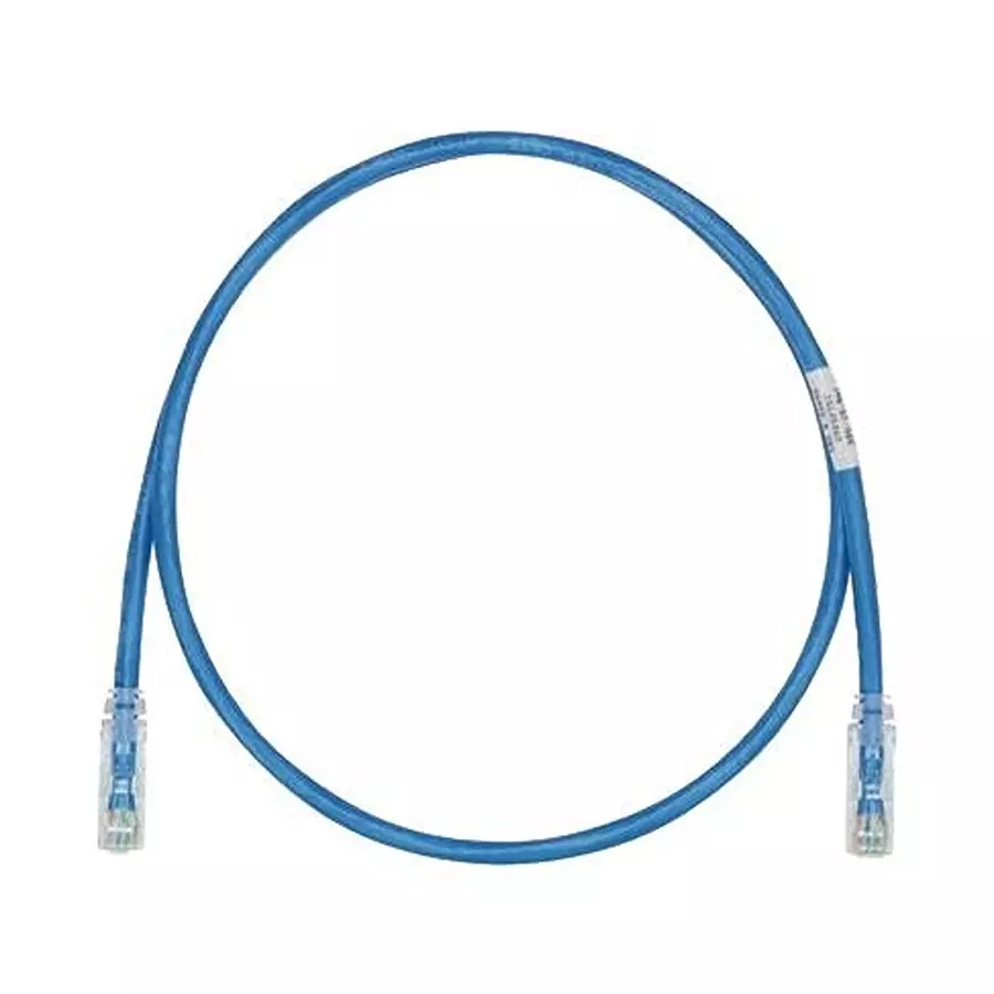 PANDUIT Ethernet Cables ENET CABLE, CAT6, RJ45 PLUG-PLUG, 1FT, UTP28SP1BU