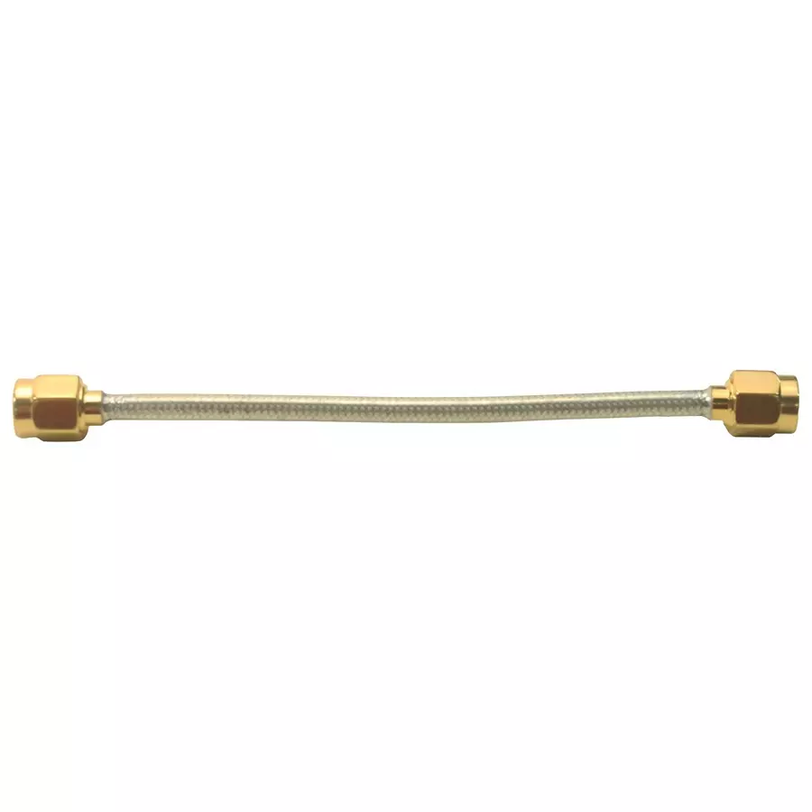 AMPHENOL RF RF Coaxial Cable Assemblies RF CABLE ASSEMBLY, SMA-SMA PLUG, 102MM, 135101-R2-04.00