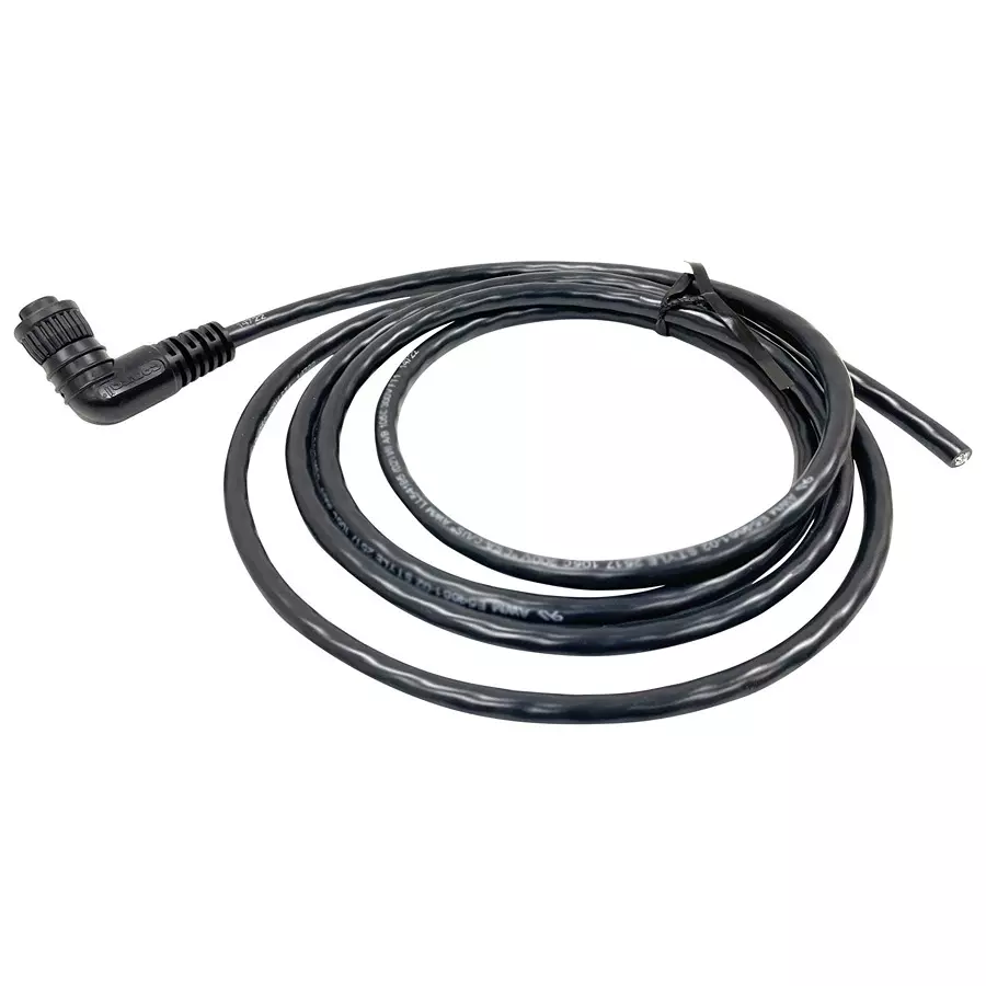 SWITCHCRAFT/CONXALL Sensor Cord, Cir R/A Plug-Free End, 6.6, CARA6C806P07990