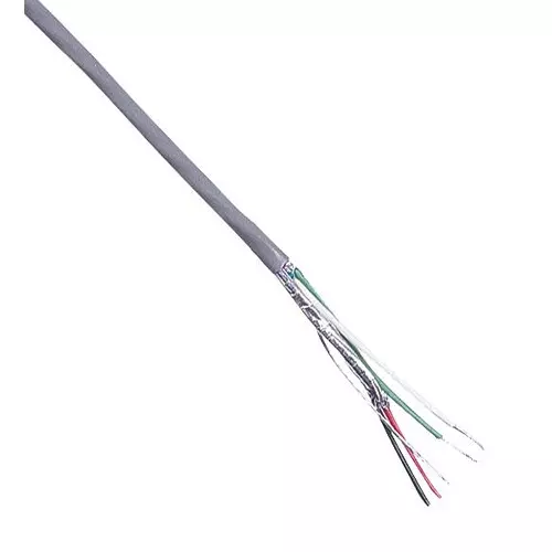 BELDEN SHLD CABLE, 2 PAIR, 22AWG, GREY, PER M, 8723