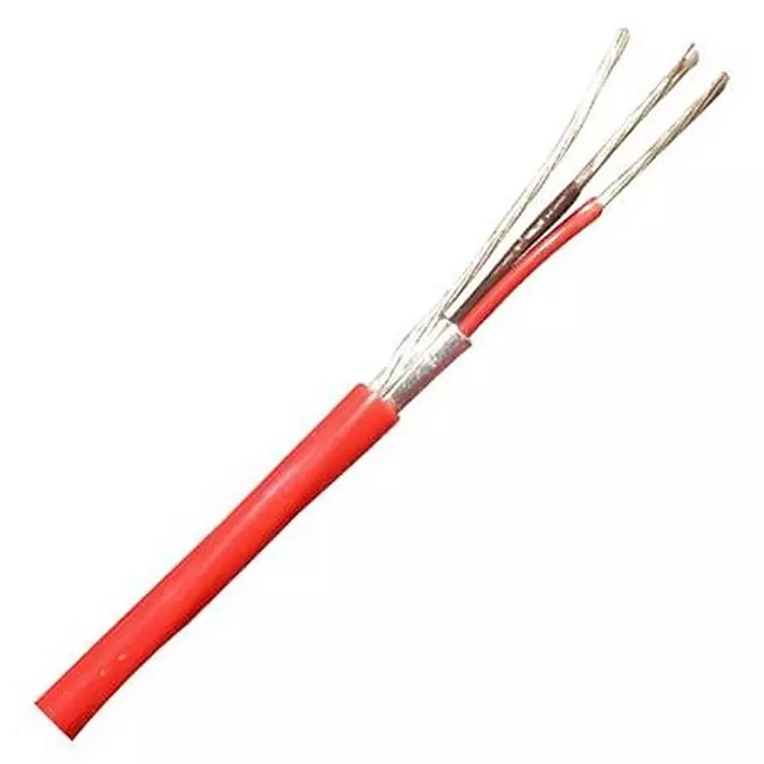 BELDEN SHIELDED CABLE MULTIPAIR, 1PAIR, 18AWG, 500FT, 300V, RED, 88760 002500