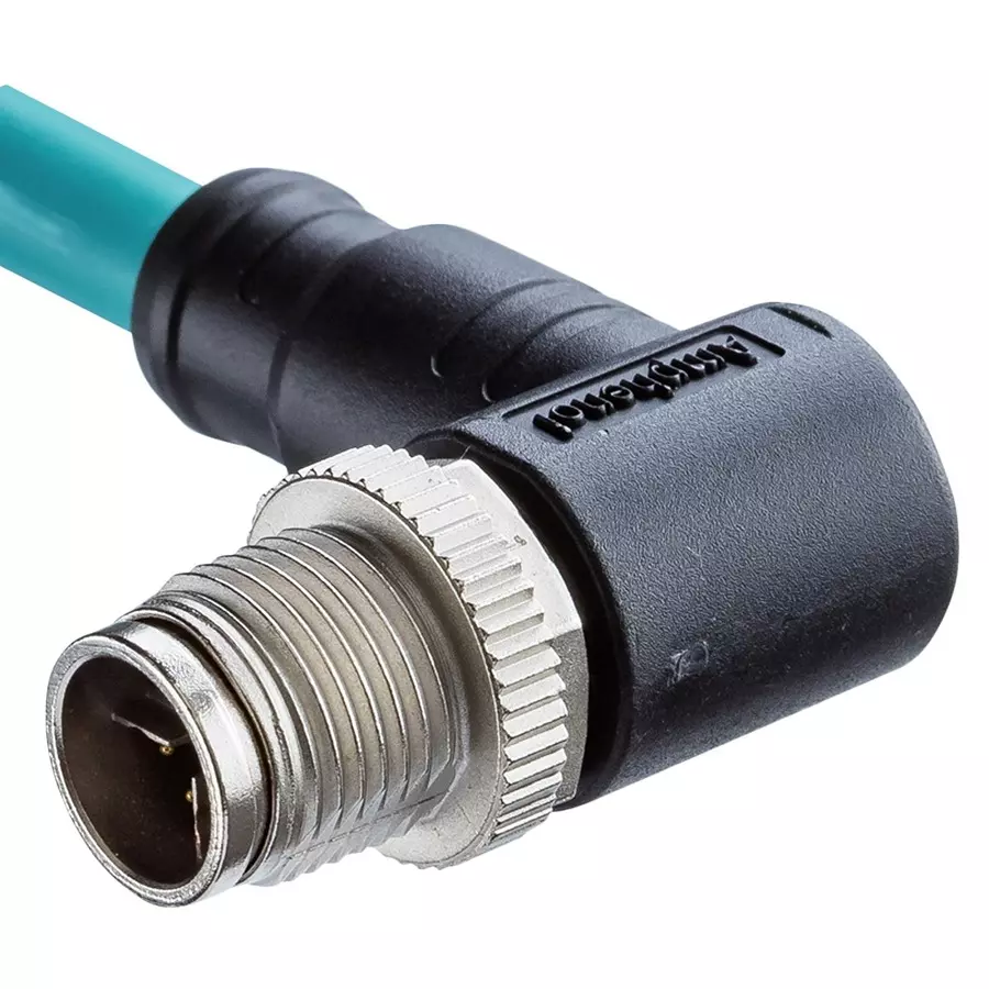 AMPHENOL LTW SENSOR CORD, M12 R/A PLUG-FREE END, 6.6 , MSBS-02BMMM-SR8M02