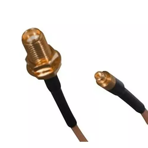 JOHNSON RF COAX, MMCX PLUG-SMA JACK, 500MM, 415-0071-MM500.
