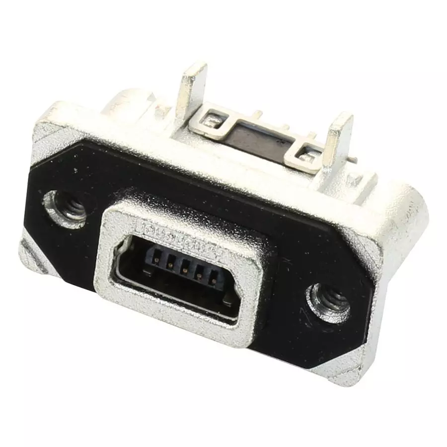 AMPHENOL COMMUNICATIONS SOLUTIONS SEALED USB, 2.0 TYPE MINI B, RCPT, IP67, MUSBRB55130