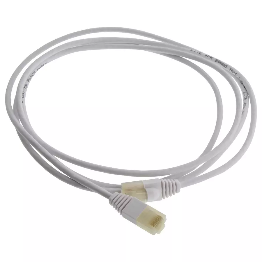 EATON TRIPP LITE ENET CABLE, RJ45 PLUG-PLUG, 6FT, WHITE, N261AB-S06-WH