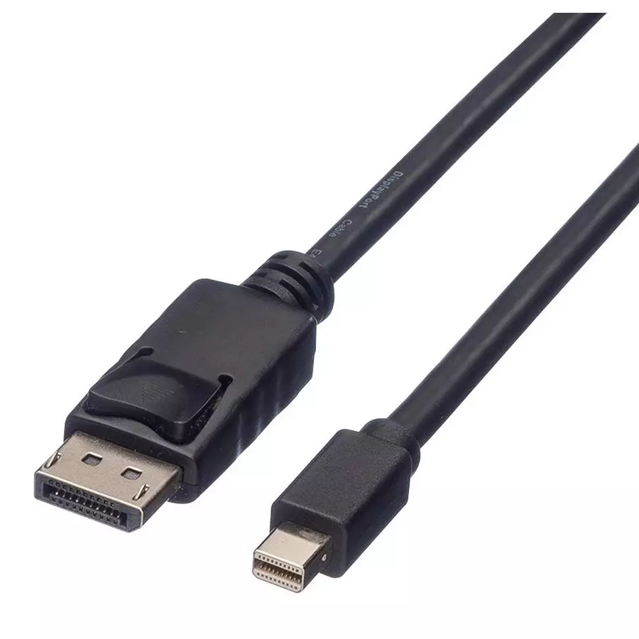 ROLINE AUDIO CABLE, DP-MINI DP PLUG, 3M, BLACK, 11.04.5636