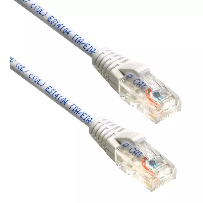 AMPHENOL CABLES ON DEMAND ENET CABLE, CAT6, RJ45 PLUG-PLUG, 10FT, MP-64RJ4528GW-010