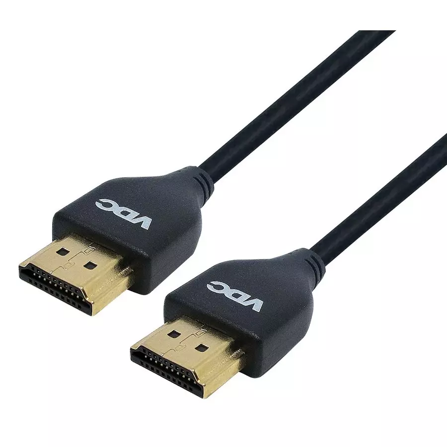 VDC Cable, Hdmi Plug, 350Mm, 36Awg, Black, 104-080-035