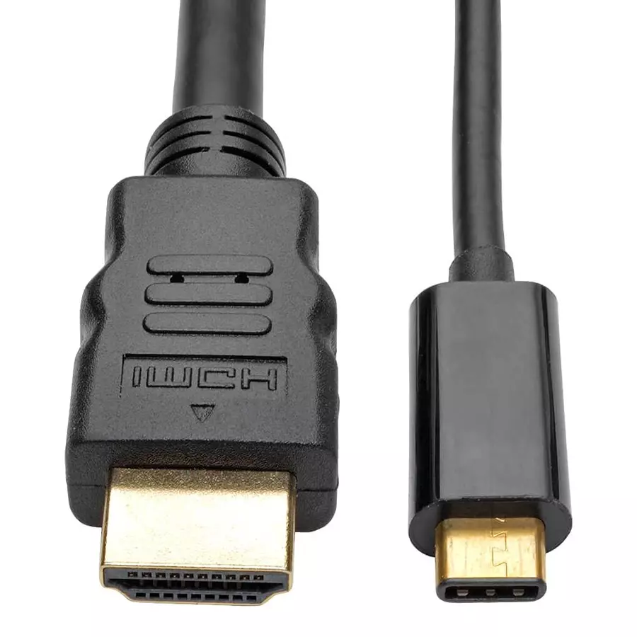 EATON TRIPP LITE Usb Cable, 3.1 Type C-Hdmi Plug, 4.9M, U444-016-H