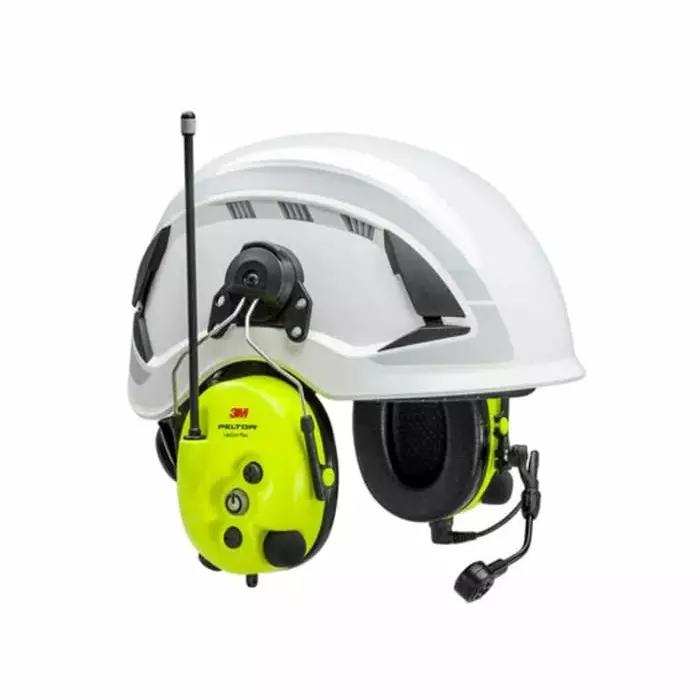 3M PELTOR LiteCom Plus Wireless Ear Shells with Helmet Attachment 31dB Yellow, 7100229277