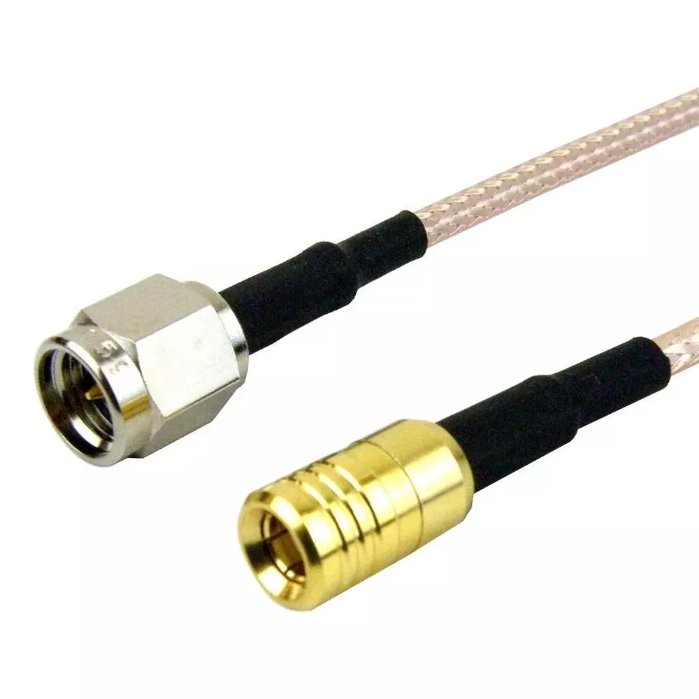 FAIRVIEW MICROWAVE Cable Assembly, SMA PLUG-SMB PLUG, 50 OHM, 24", FMC0216315-24