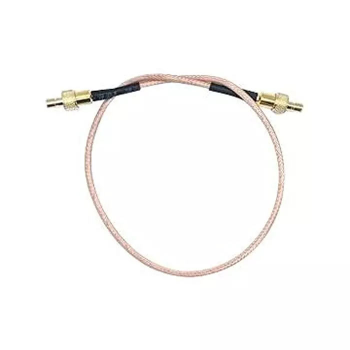 MUELLER ELECTRIC Cable Assembly, SMB PLUG-PLUG, 50 OHM, 12", BU-4150003012