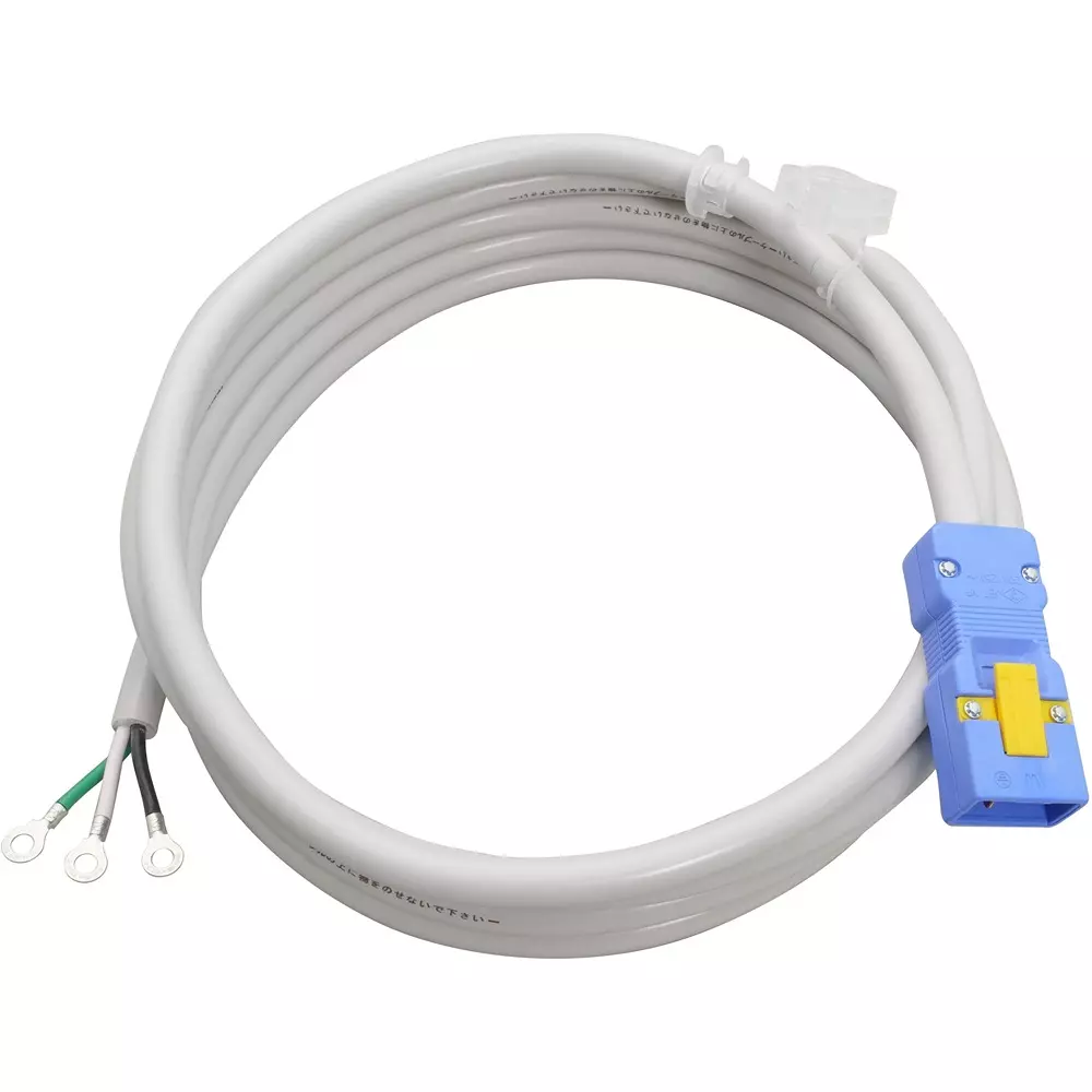 Meikosha Power Cord 125 V Rated Voltage 15 Amp Current, ME9055NT3