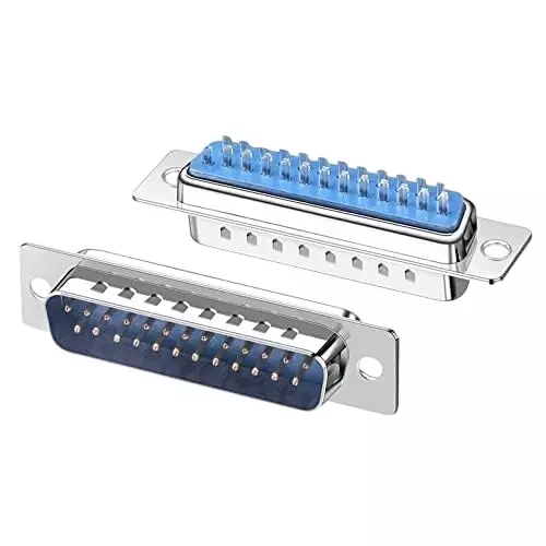 NBR D Type Male Connector PC RS232 Serial Port DB25 D-Sub, RC044