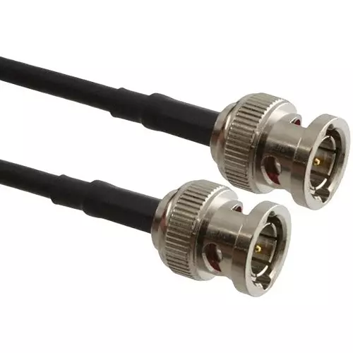 AMPHENOL RF RF Coaxial Cable Assemblies RF CABLE ASSEMBLY, BNC STRAIGHT PLUG, 12", RG174, 115101-02-12.00