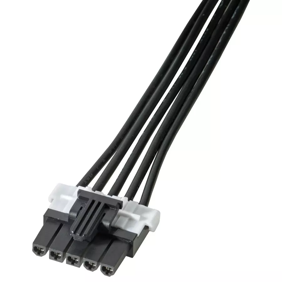 MOLEX Wire-To-Board Cable Assemblies CABLE ASSY, MINI-FIT 5P RCPT-RCPT, 3.3FT 145135-0510