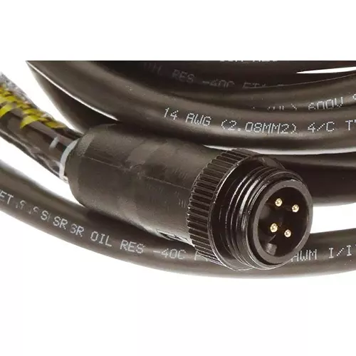 MOLEX Sensor Cable Assemblies CABLE ASSY, 4P PLUG-RCPT, 6.6FT 130062-1028