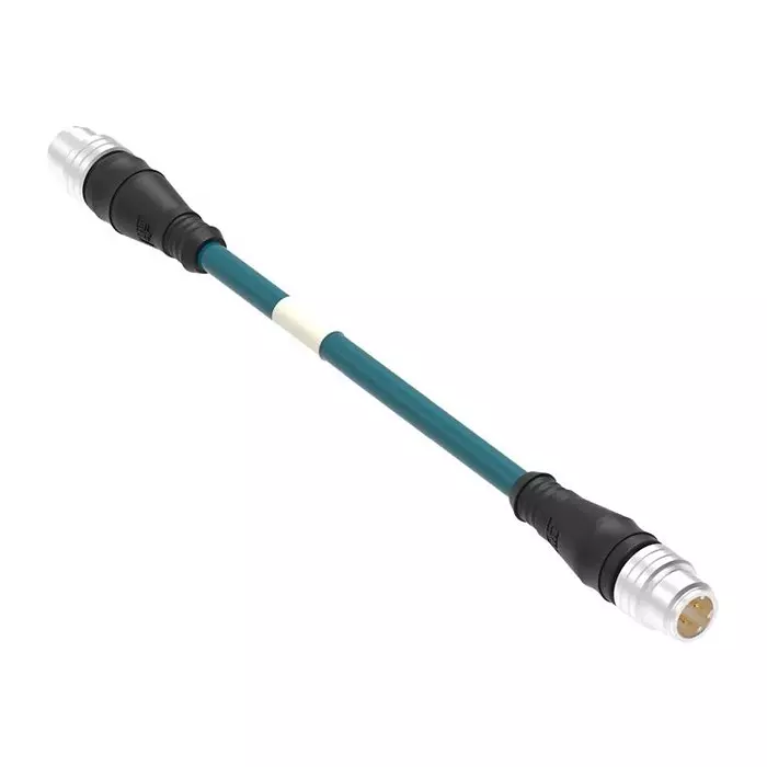 MOLEX Sensor Cable Assemblies SENSOR CORD, 4P M12 PLUG-PLUG, 19.7" 130048-0084