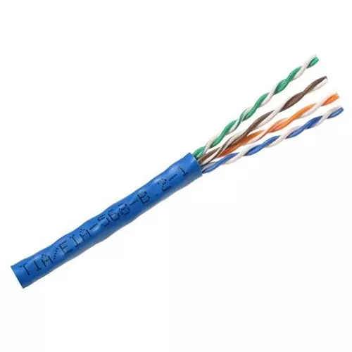 BELDEN UNSHIELDED CABLE MULTIPAIR, 4PAIR, 24AWG, 1000FT, 300V, BLUE, 1583A 0061000