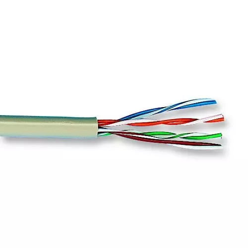 BELDEN CABLE, 4 PAIR, 100M, CAT6, GREY, 7812E.00B100