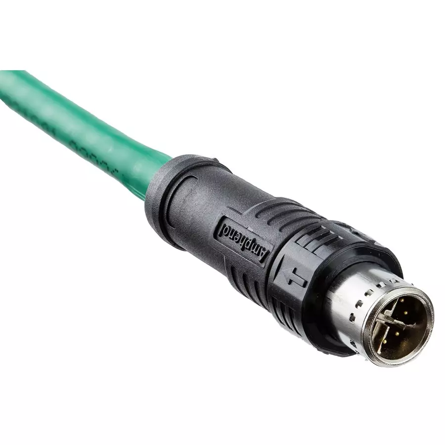 AMPHENOL LTW SENSOR CORD, 8P M12 PLUG-FREE END, 2M, MSXS-08BMMM-PL8X02.