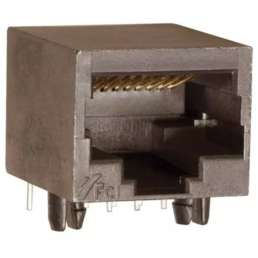 AMPHENOL COMMUNICATIONS SOLUTIONS RJ45 CONNECTOR, JACK, 10P10C, CAT3, 54602-910LF (Pack of 10)