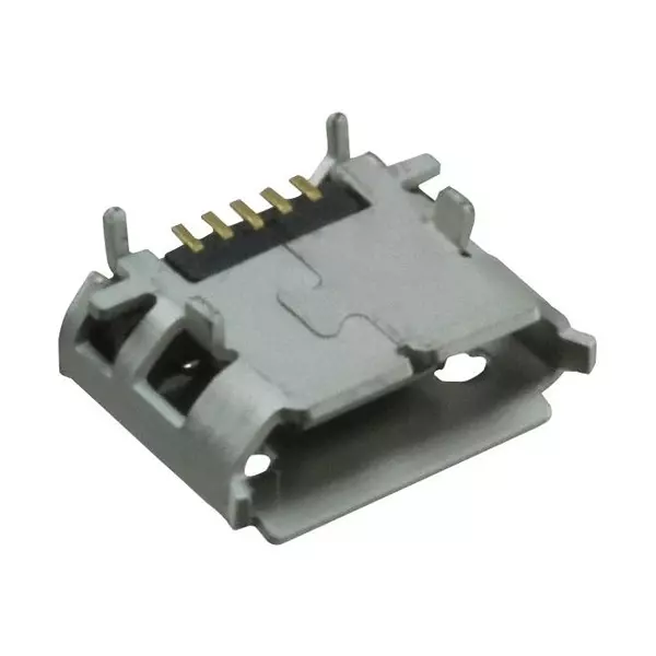 AMPHENOL COMMUNICATIONS SOLUTIONS MICRO USB, 2.0 TYPE B, RCPT, SMT, 10118192-0001LF (Pack of 10)