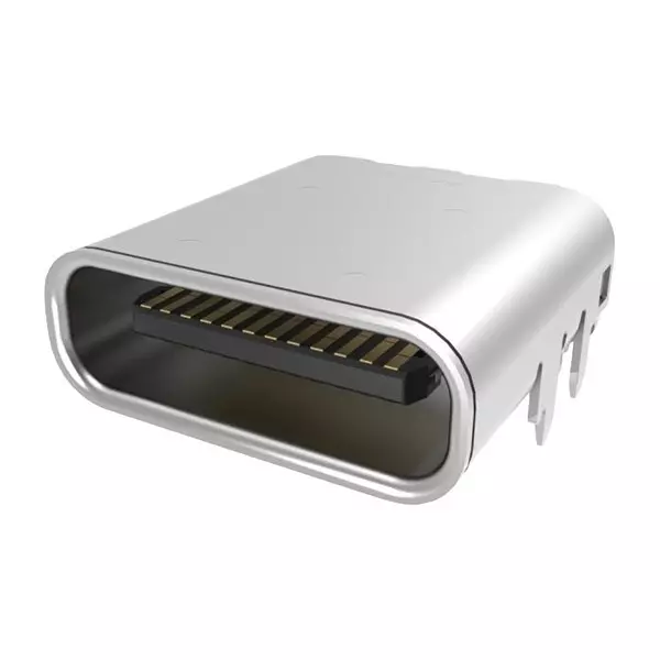 AMPHENOL COMMUNICATIONS SOLUTIONS USB CONN, 3.1 TYPE C, RCPT, 24POS, SMT, 12401899E412A.